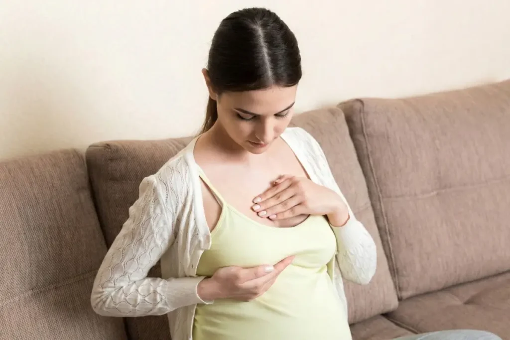 demangeaisons tetons enceinte