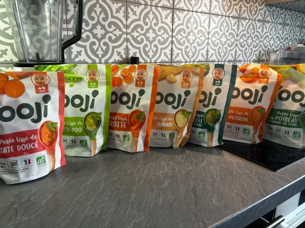 Yooji : nourriture pour bébés